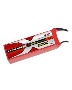 ManiaX LiFePO4 2S 3000mAh 6,6V RX 25C
