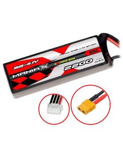 ManiaX Lipo 3S 11.1V 2200mAh 55C XT60