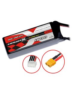 ManiaX Lipo 6S 22.2V 1800mAh 55C XT60
