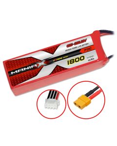 ManiaX Lipo 6S 22.2V 1800mAh 70C XT60