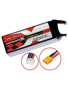 ManiaX Lipo 6S 22.2V 2200mAh 55C XT60