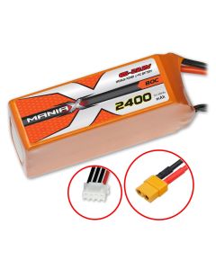 ManiaX Lipo 6S 22.2V 2400mAh 80C XT60