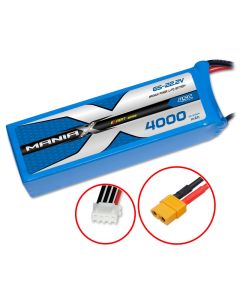 ManiaX Lipo 6S 22.2V 4000mAh 45C XT60
