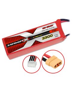 ManiaX Power LiPo 6S 3300mAh 22.2V serie eXtreme 70C XT90