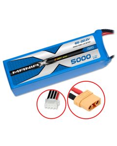 ManiaX Power LiPo 6S 5000mAh 22.2V serie eXpert 45C XT90
