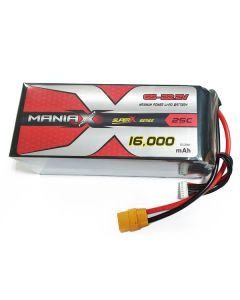 ManiaX 22.2V 16,000mAh Multi-Rotors lipo Battery Packs