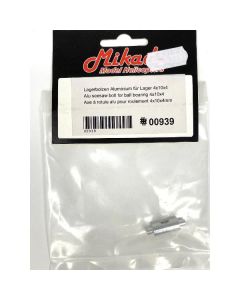 Mikado 00939 Alu Seesaw Bolt for Ball Bearing 4x10x4mm