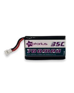 Li-Po 1 cella 3.7V 700mAh con connettore WALKERA /HUBSAN