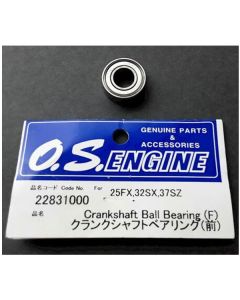 O.S. Engines 22831000 Crankshaft Bearing (Front) 21SE 21RF 25FX 32SX 37SZ