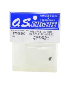 O.S. Engines 27708200 Woodruff Key 50SX -H 61SX RX 91SXH SZ RZ-H