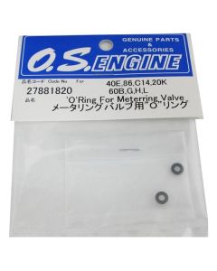 O.S. Engines 27881820 O-Ring for Meterring Valve 40E, 86, C14, 20K, 60B, G, H, L