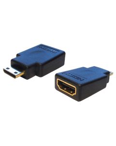 Female HDMI To Male MINI HDMI Adapter Changer
