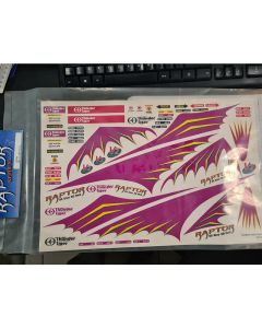 Thunder Tiger PV0389 Decal Raptor 50V2