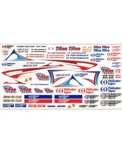 Thunder Tiger PV0766 Decal E325 Mini Titan