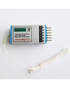 Sexta Mini Receiver FM 6CH 40Mhz