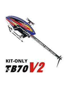 RH70E64X Align TB70 V2 KIT ONLY Blue Canopy - NO BLADES - NO MOTOR