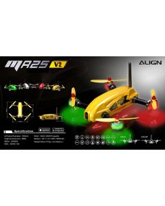 MR25 V2 Racing Quad Combo - Yellow