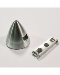 Robbe Duraluminium Spinner Folding Prop 44mm - Shaft 4mm
