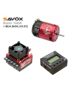 ESC (RAZOR 160A) + PROG. CARD + BLH-3650 (10.5T)