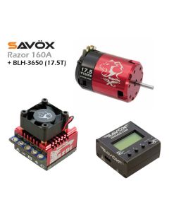 ESC (RAZOR 160A) + PROG. CARD + BLH-3650 (17.5T)