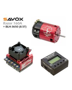 ESC (RAZOR 160A) + PROG. CARD + BLH-3650 (8.5T)