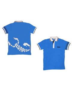 SC-PBLUE-XL Scorpion Polo Shirt (Blue-XL)