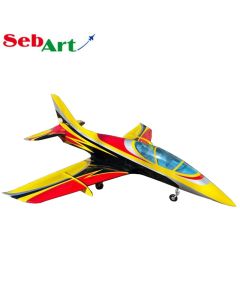 Sebart Mini Avanti S - 1.42m Yellow/Black/Red