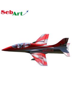 Sebart Mini Avanti S - EDF 80mm 6S V2 Gray/Red