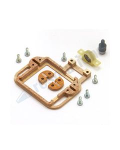 Telaio di montaggio servo RCsolutions con cuscinetti a sfera per Futaba S3150, S3155, S3171SB, S3172SV, S3174SV
