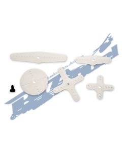Squadrette Savox SAXH601  mini servi SH-0350/0253/54/56 (vite per ingraggio in plastica)