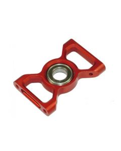 Quick UK TXD-02-R TREX 600 Nitro Upper Mainshaft Bearing Block RED