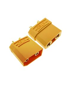 COPPIA CONNETTORI XT90 MASCHIO E FEMMINA