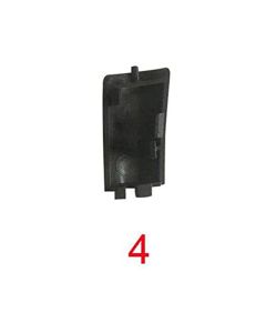 YC.SJ.WS000139.01 P4 PRO  Landing Gear Anteena Cover 4 (Black)  OBSIDIAN