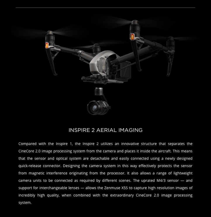 DJI ZenMuse X5S DJI ZenMuse X5S