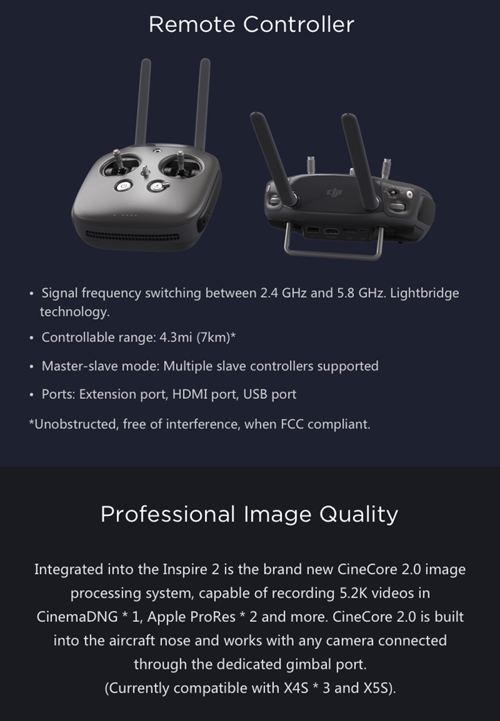 DJI Inspire 2 DJI Inspire 2