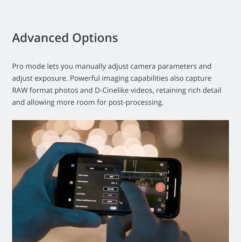 DJI Osmo Pocket DJI Osmo Pocket
