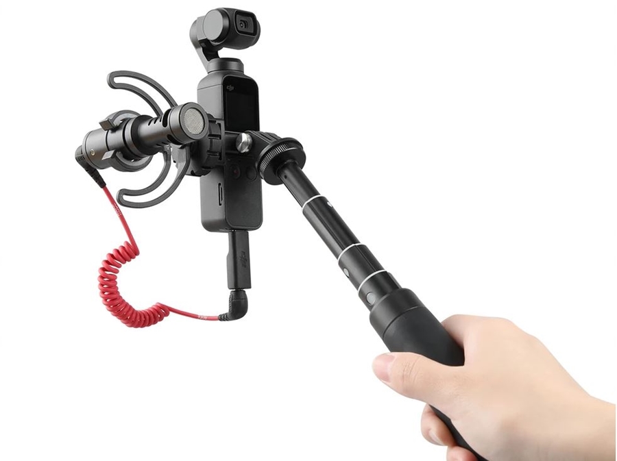 Staffa di fissaggio universale PGYTECH con slot laterale per OSMO Pocket Staffa di fissaggio universale PGYTECH con slot laterale per OSMO Pocket