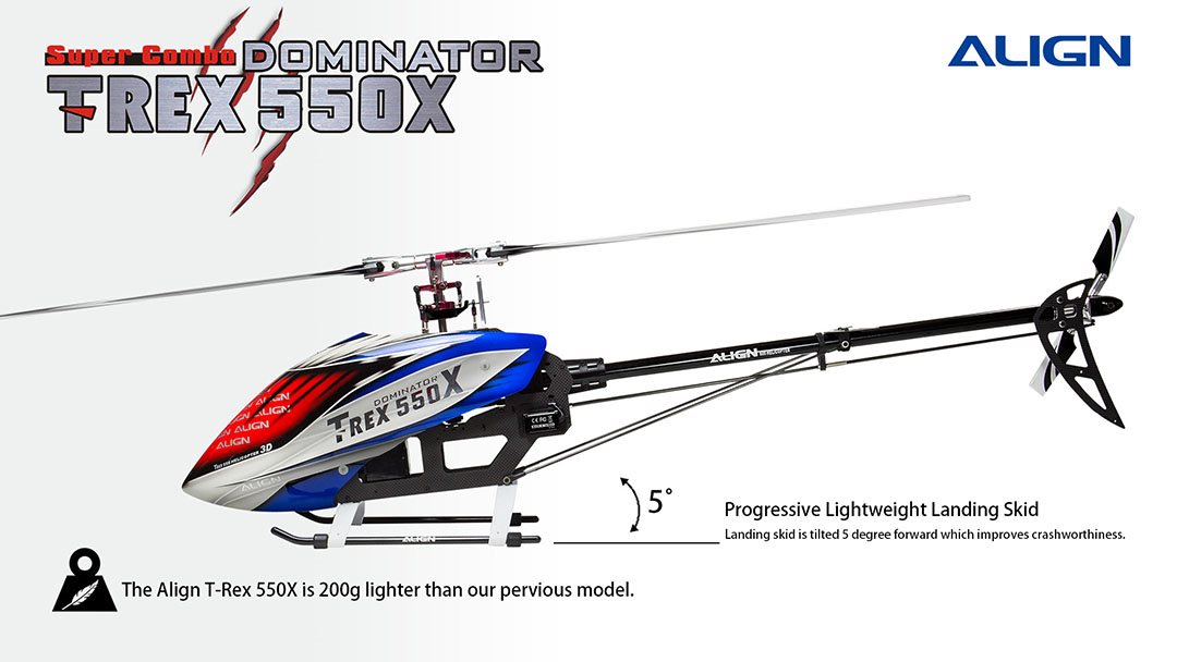 T-REX 550X Dominator Super Combo