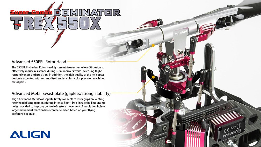T-REX 550X Dominator Super Combo