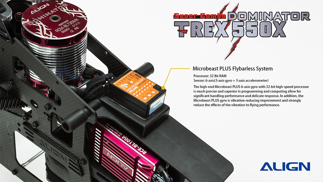 T-REX 550X Dominator Super Combo