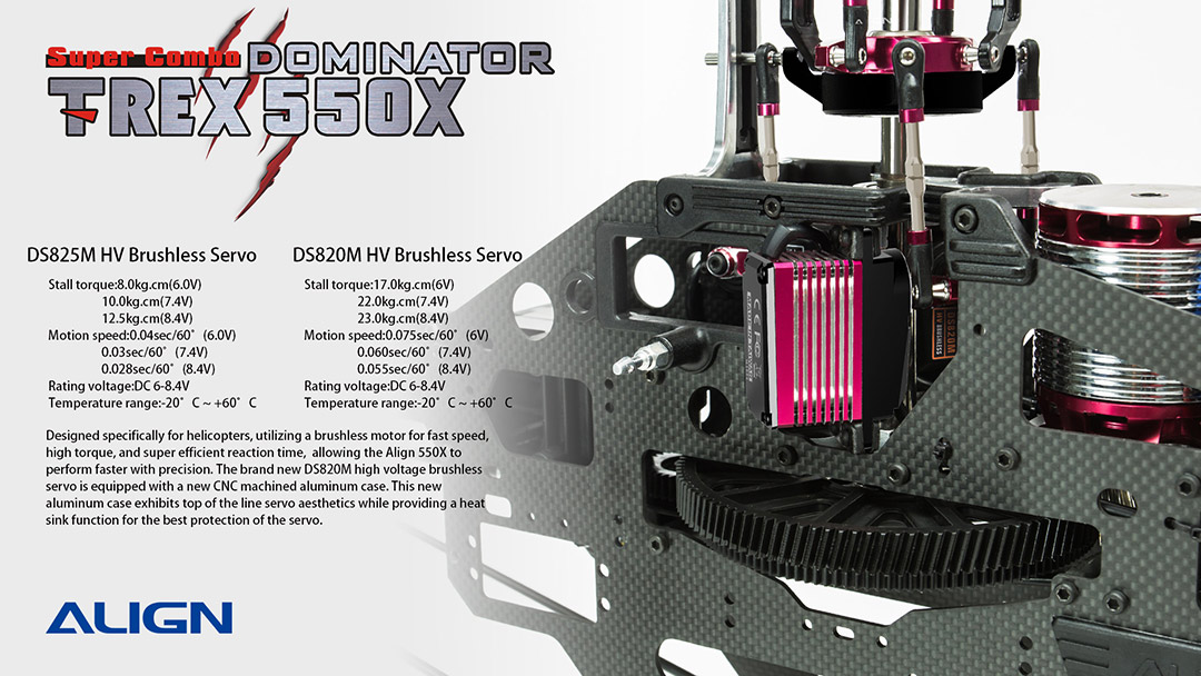 T-REX 550X Dominator Super Combo