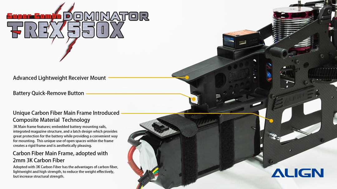T-REX 550X Dominator Super Combo
