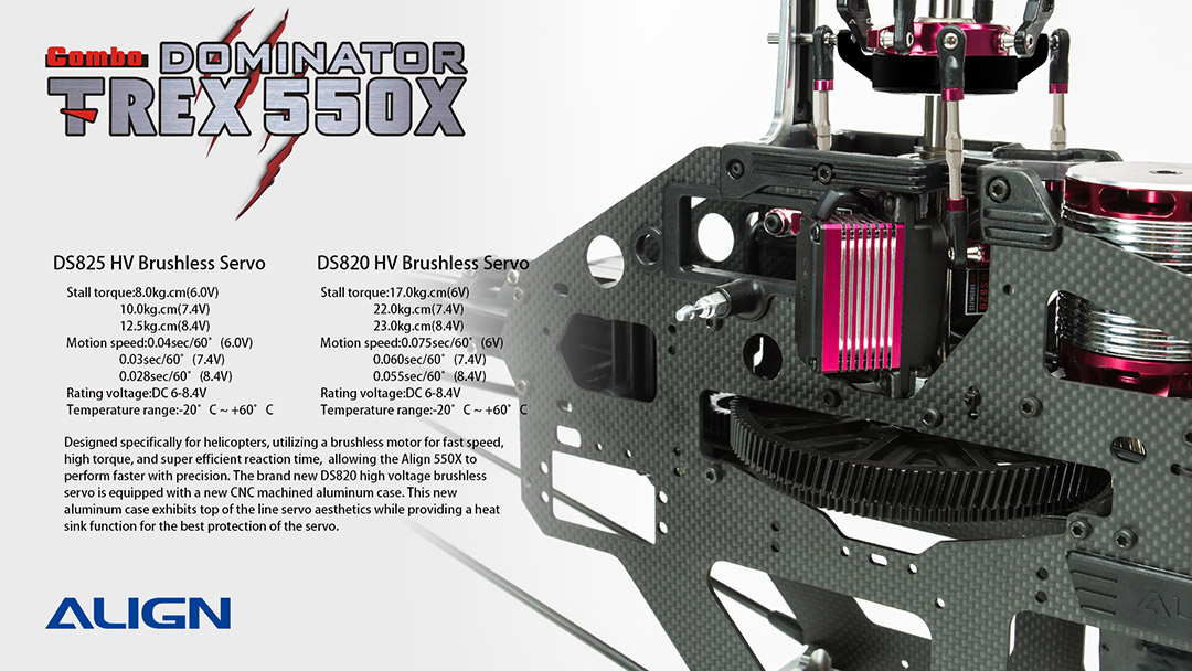 T-REX 550X Dominator Super Combo