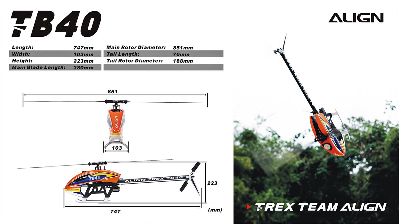 Align T-Rex TB40 Align T-Rex TB40