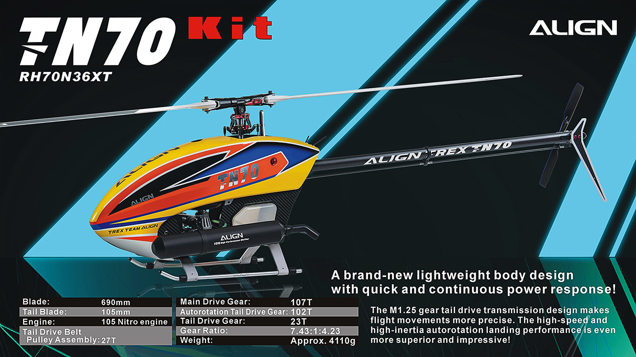 Align T-Rex TN70