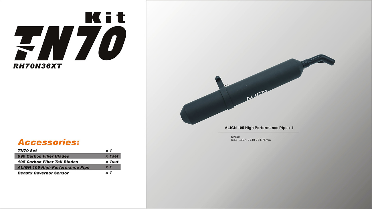Align T-Rex TN70