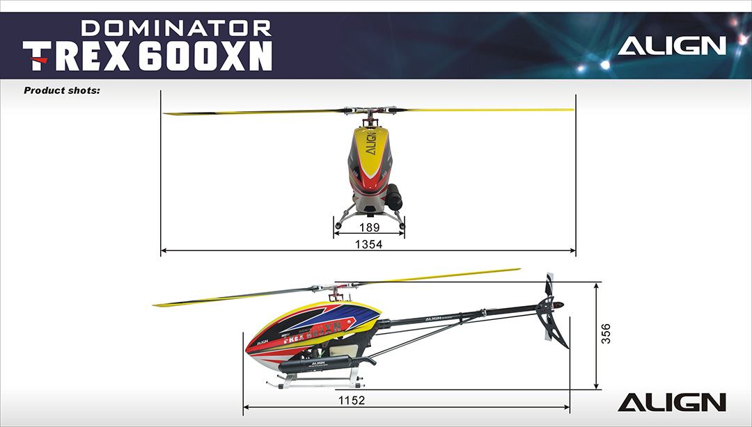 Align T-Rex XN600