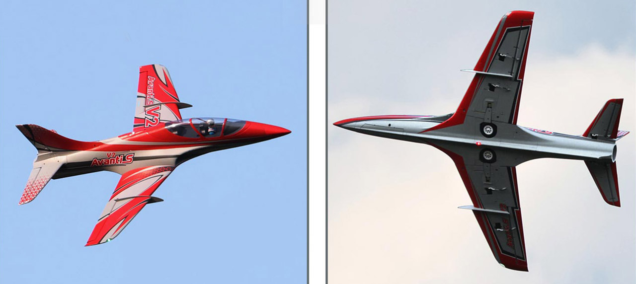 Freewing Avanti S V2 80mm EDF Sport Jet - PNP
