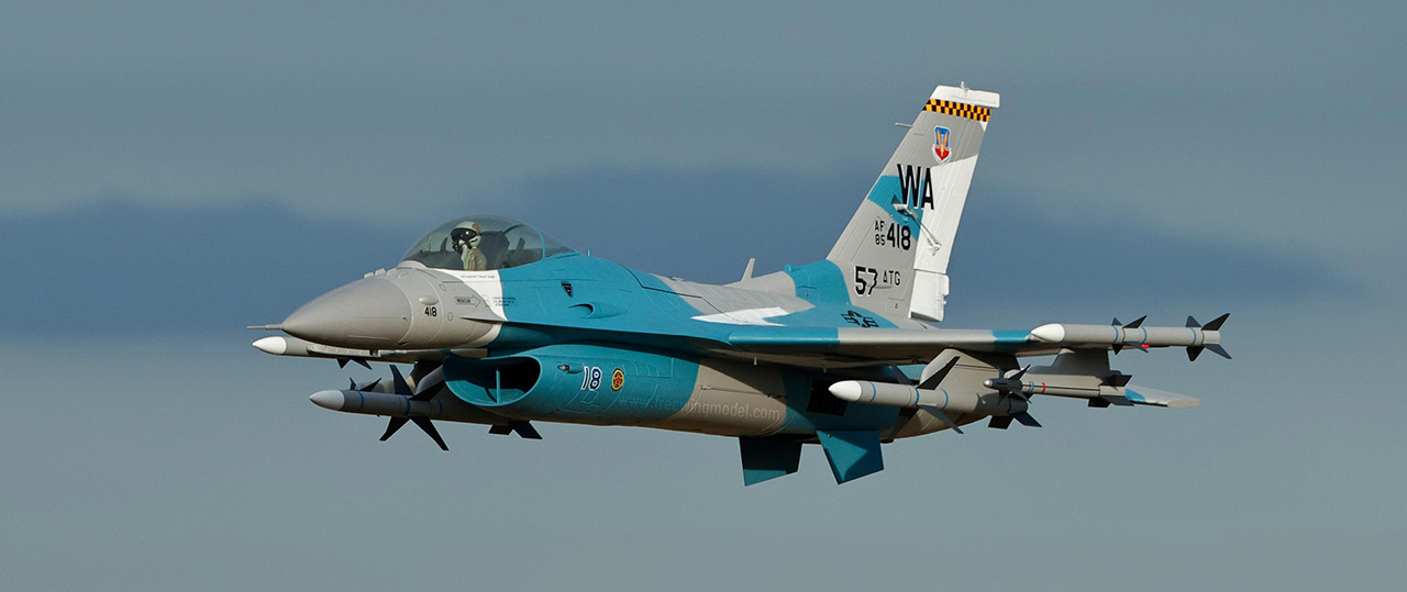 Freewing F-16 V2 High Performance 90mm EDF Jet - PNP