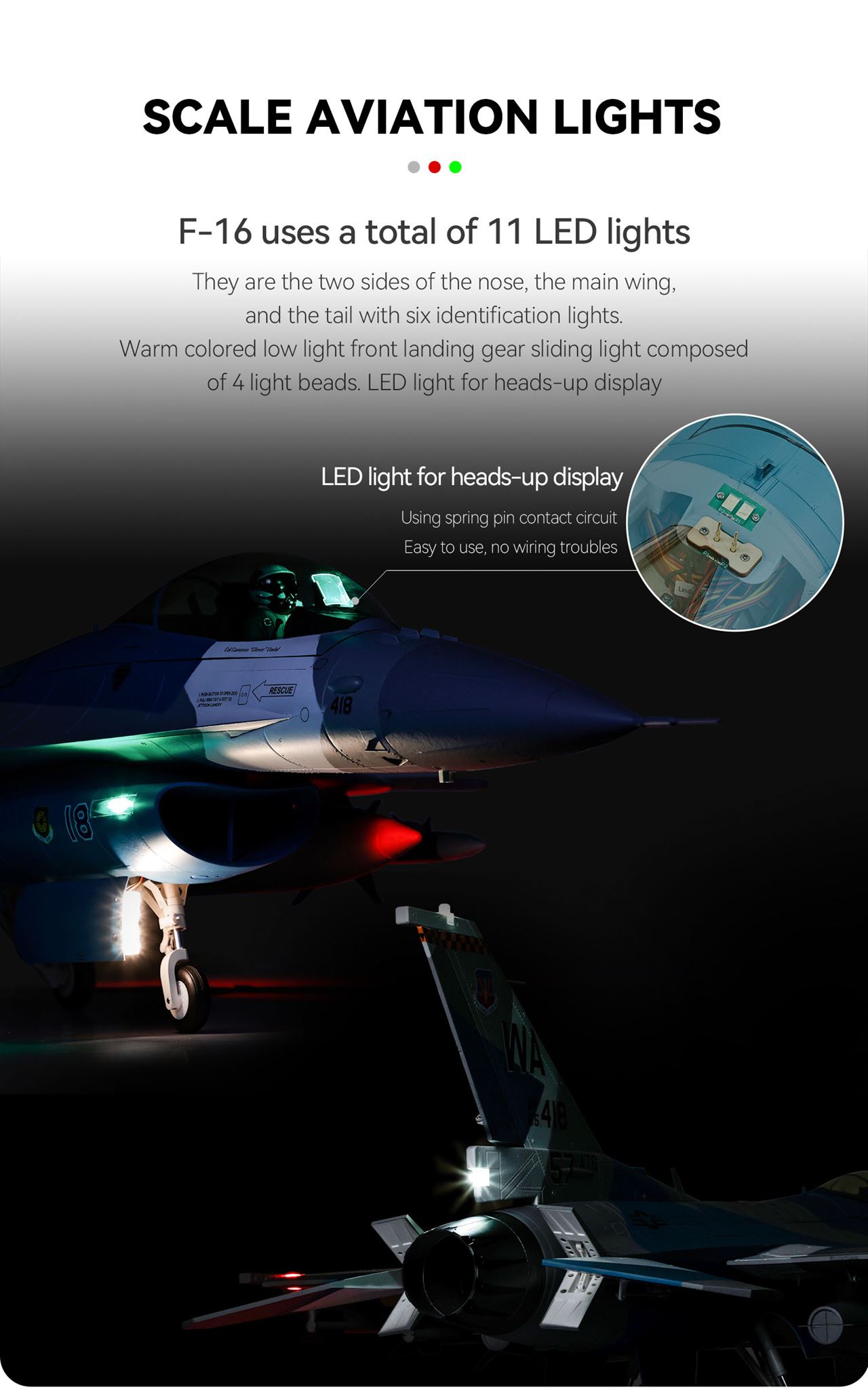 Freewing F-16 V2 High Performance 90mm EDF Jet - PNP
